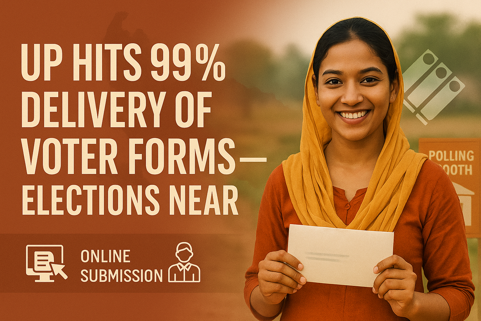 99 % plus of voter-forms delivered: UP rolls out revised electoral list ahead of big elections