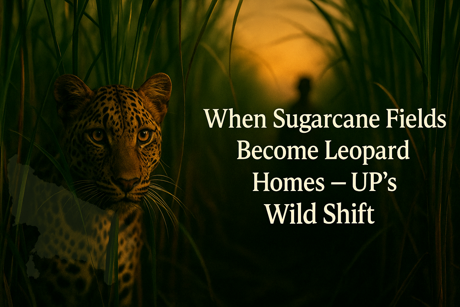 Leopards get used to sugarcane fields — wildlife officers raise alarm in UP’s rural belt
